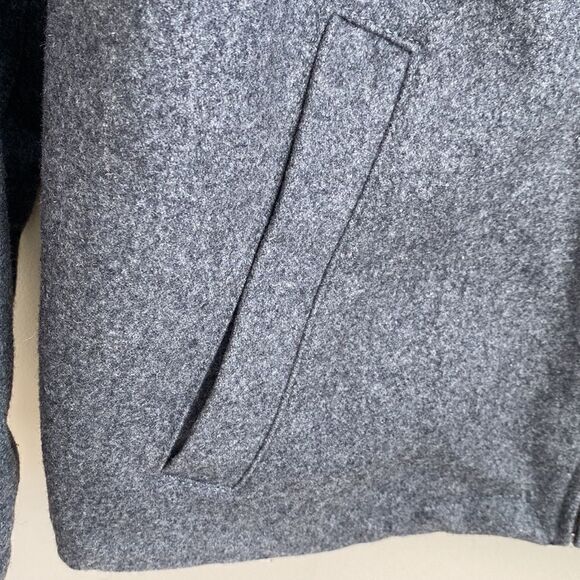 Lands End Mens Wool Blend Jacket M - Picture 3 of 7